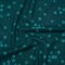 1 Yard Teal Snow Textured Circles and Spots Printed Quilting Cotton Fabric